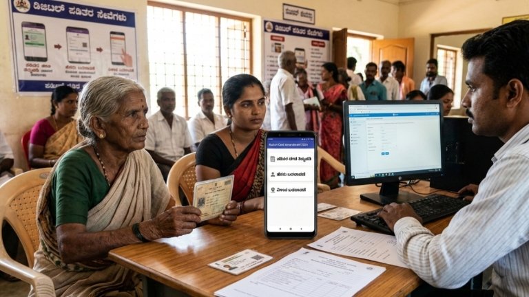 ರೇಷನ್ ಕಾರ್ಡ್ ತಿದ್ದುಪಡಿ 2026