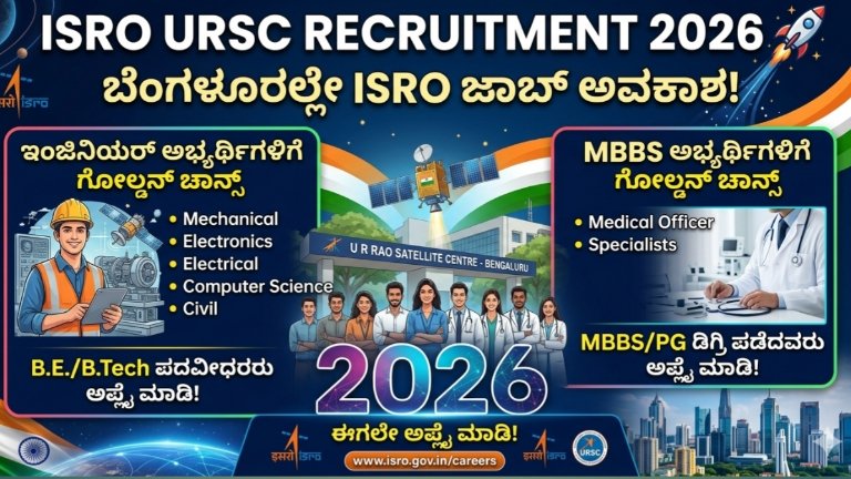 ISRO URSC Recruitment 2026