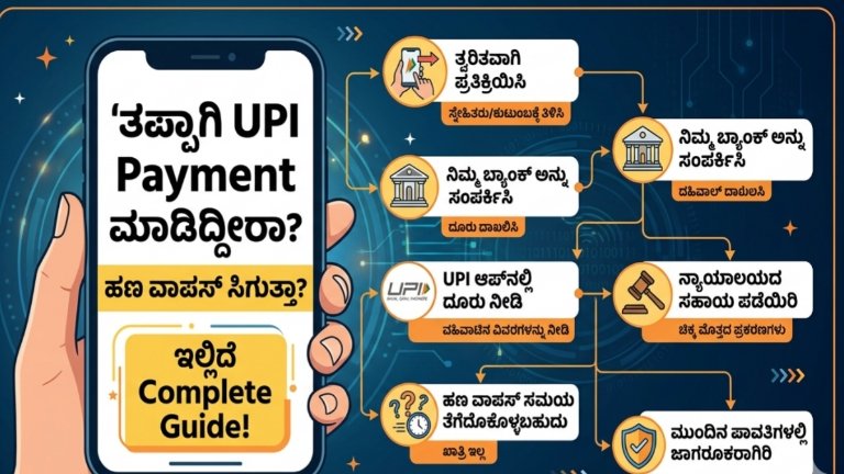 ತಪ್ಪಾಗಿ UPI Payment ಮಾಡಿದ್ದೀರಾ?