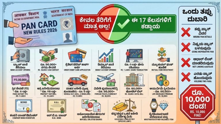 Pan Card New Rules 2026
